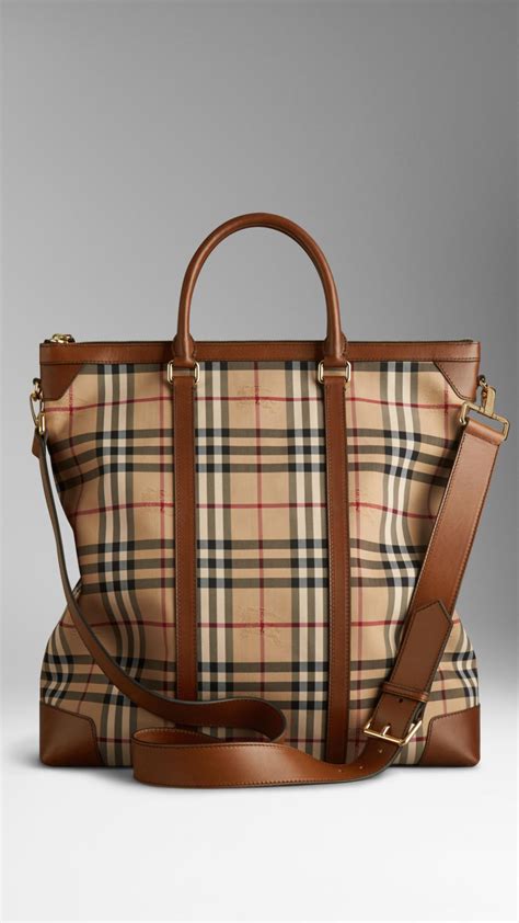 large Burberry satchel